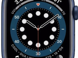 Apple Watch Series 6 (GPS, 40mm) - Blue Aluminum Case/Deep Navy Sport Band